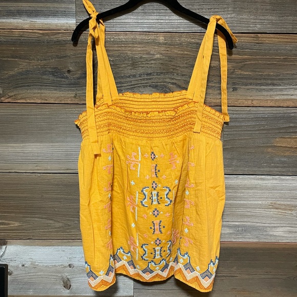 NWT Anthropologie Embroidered Swing Tank - Picture 5 of 7